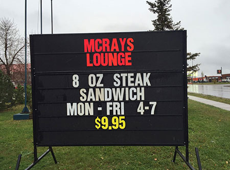 McRay's Lounge, Fort McMurray